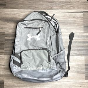 Gray men’s UNDER ARMOUR backpack